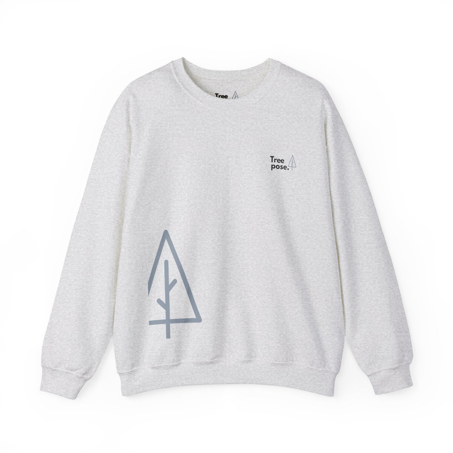 Heavy Blend™ Tree Pose 'Tree' Crewneck Sweatshirt