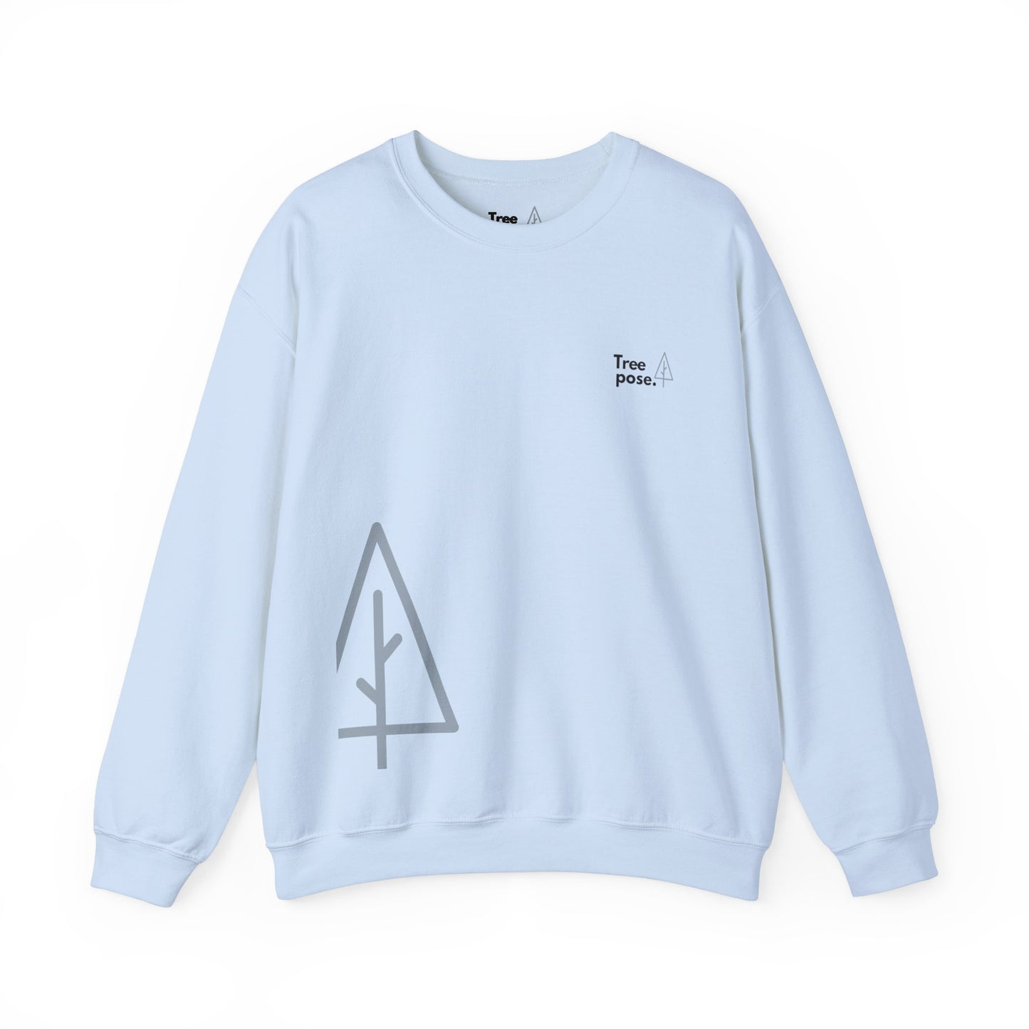 Heavy Blend™ Tree Pose 'Tree' Crewneck Sweatshirt
