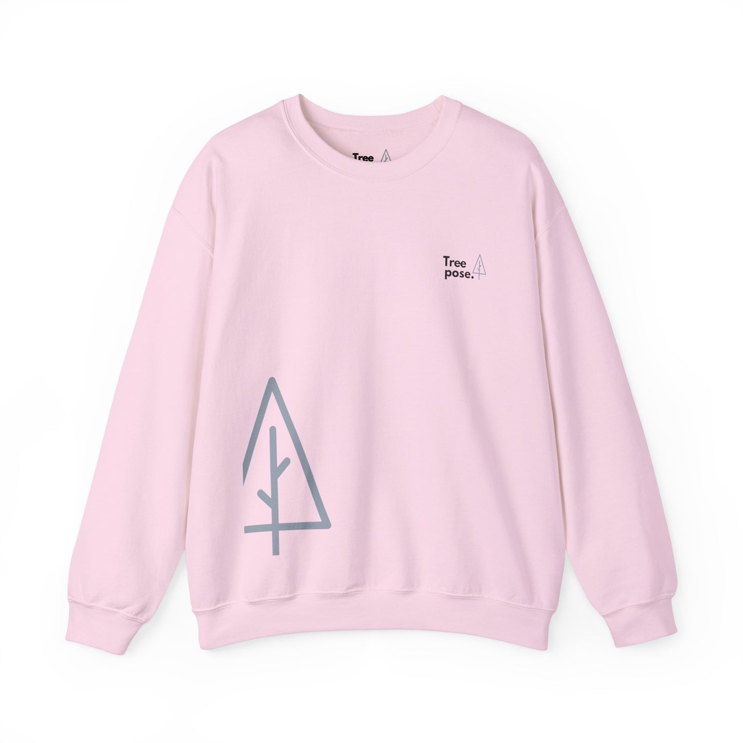 Heavy Blend™ Tree Pose 'Tree' Crewneck Sweatshirt