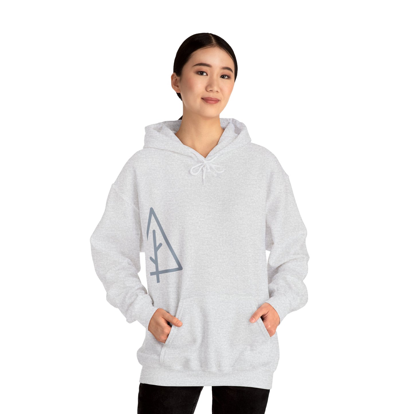 Heavy Blend™ Tree Pose 'Classic' Hooded Sweatshirt